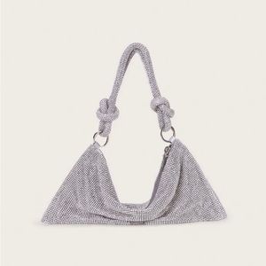 Cult Gaia HERA NANO RHINESTONE SHOULDER BAG